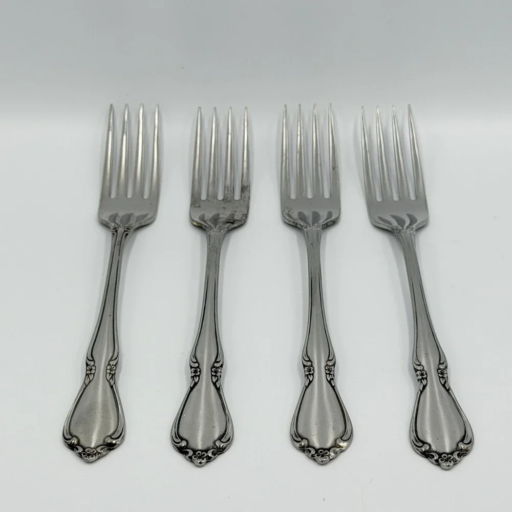 Oneidacraft Chateau Dinner Forks 7.25